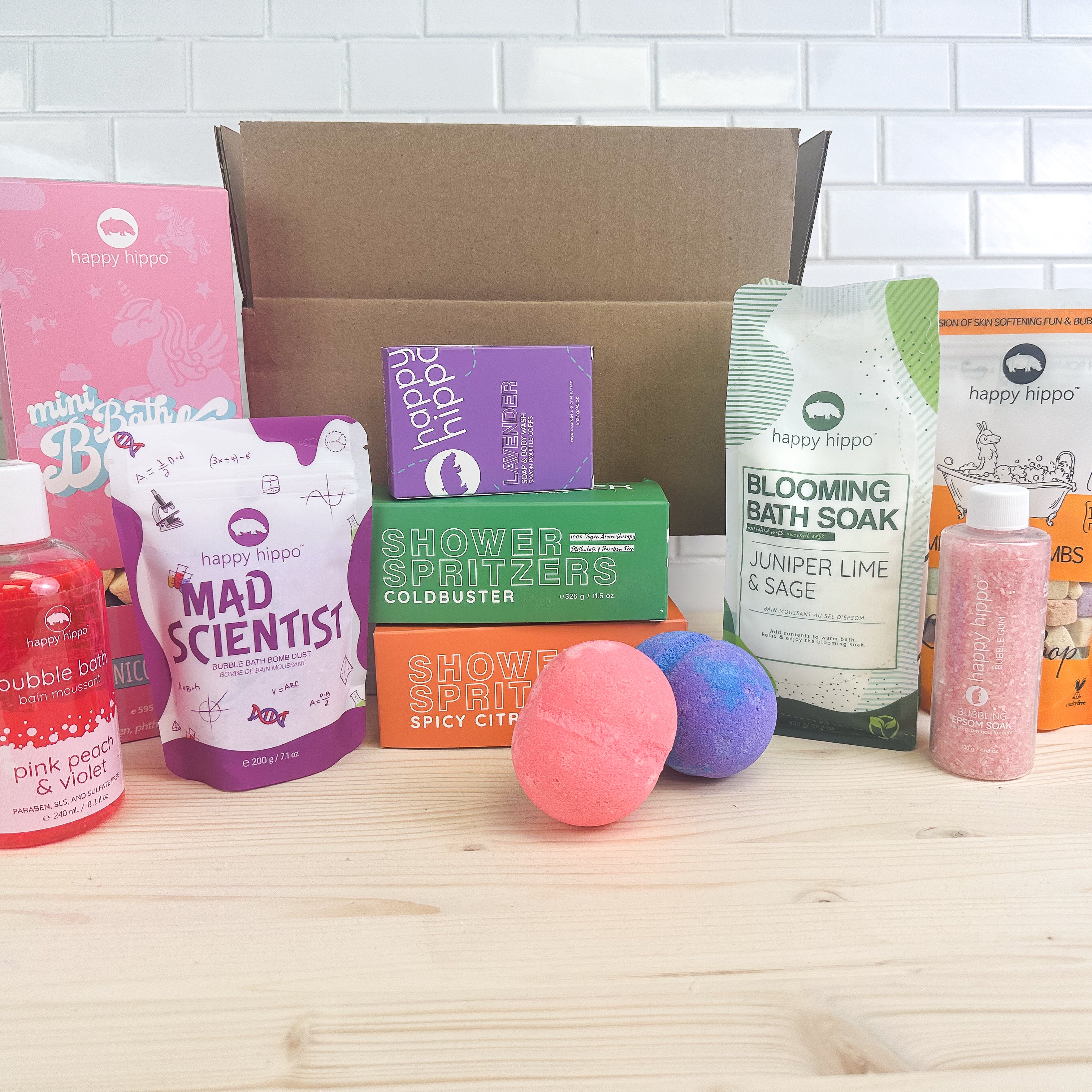 Little Box of Happy Annual Happy Hippo Bath Co