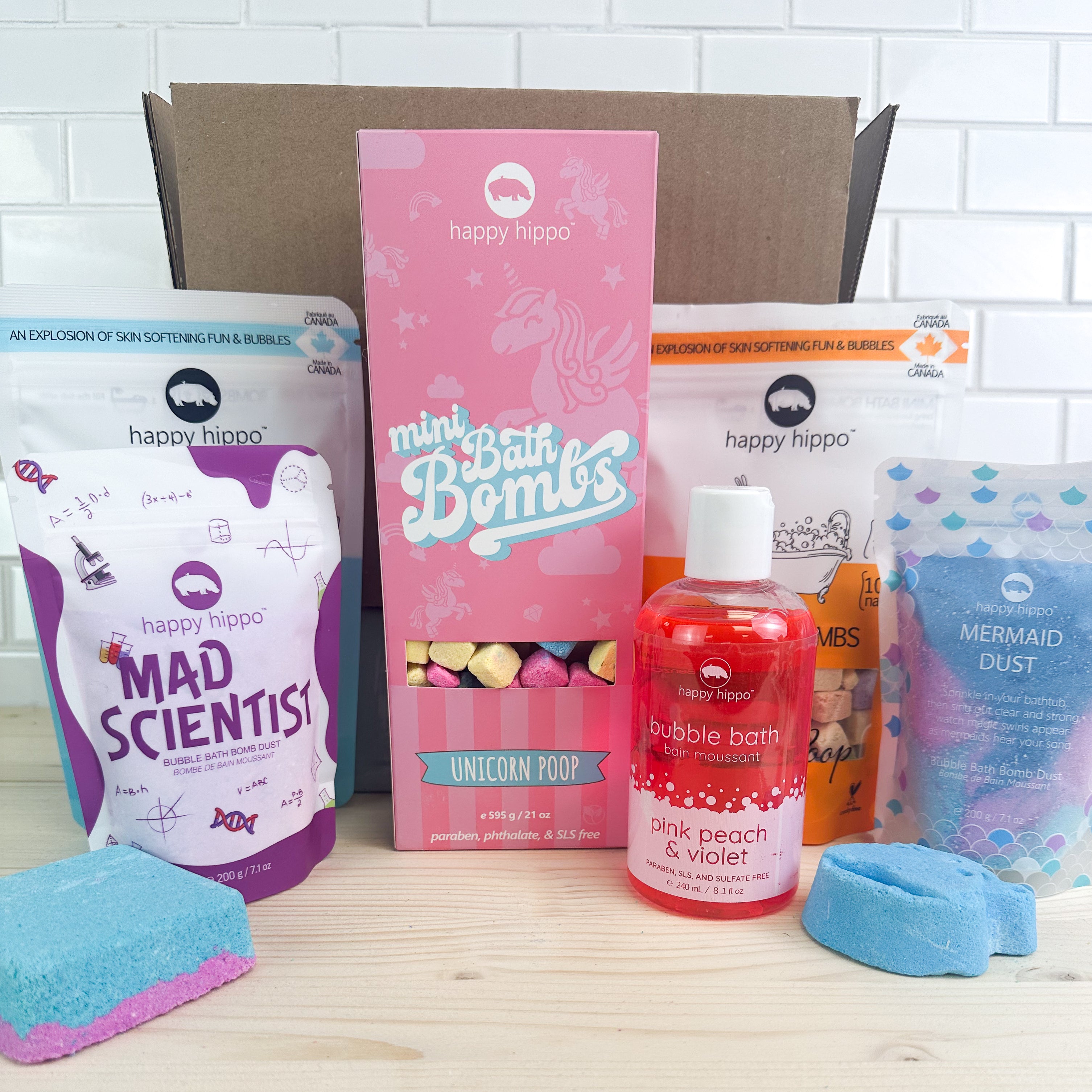 Kids Little Box of Happy Annual Happy Hippo Bath Co