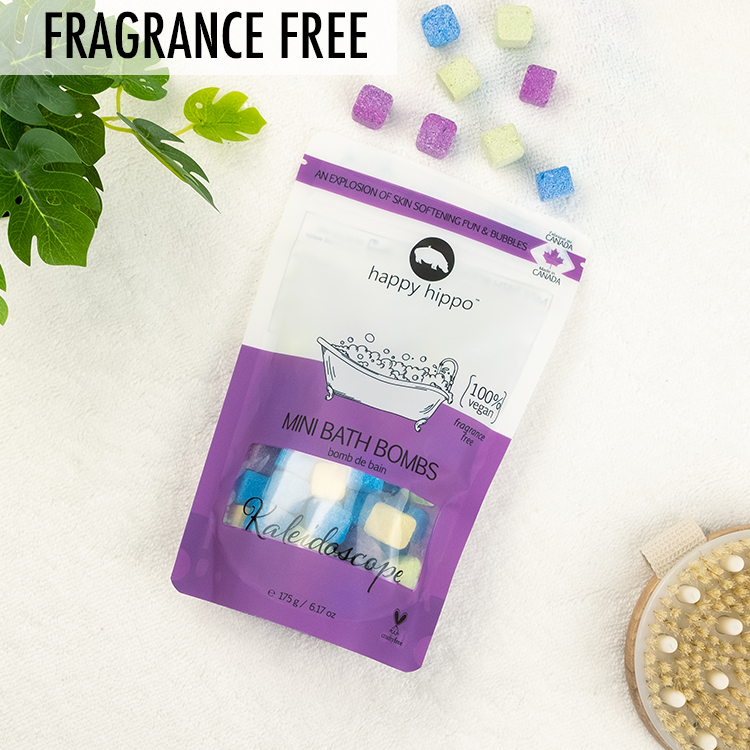 Kaleidoscope Mini Bath Bombs Happy Hippo Bath Co