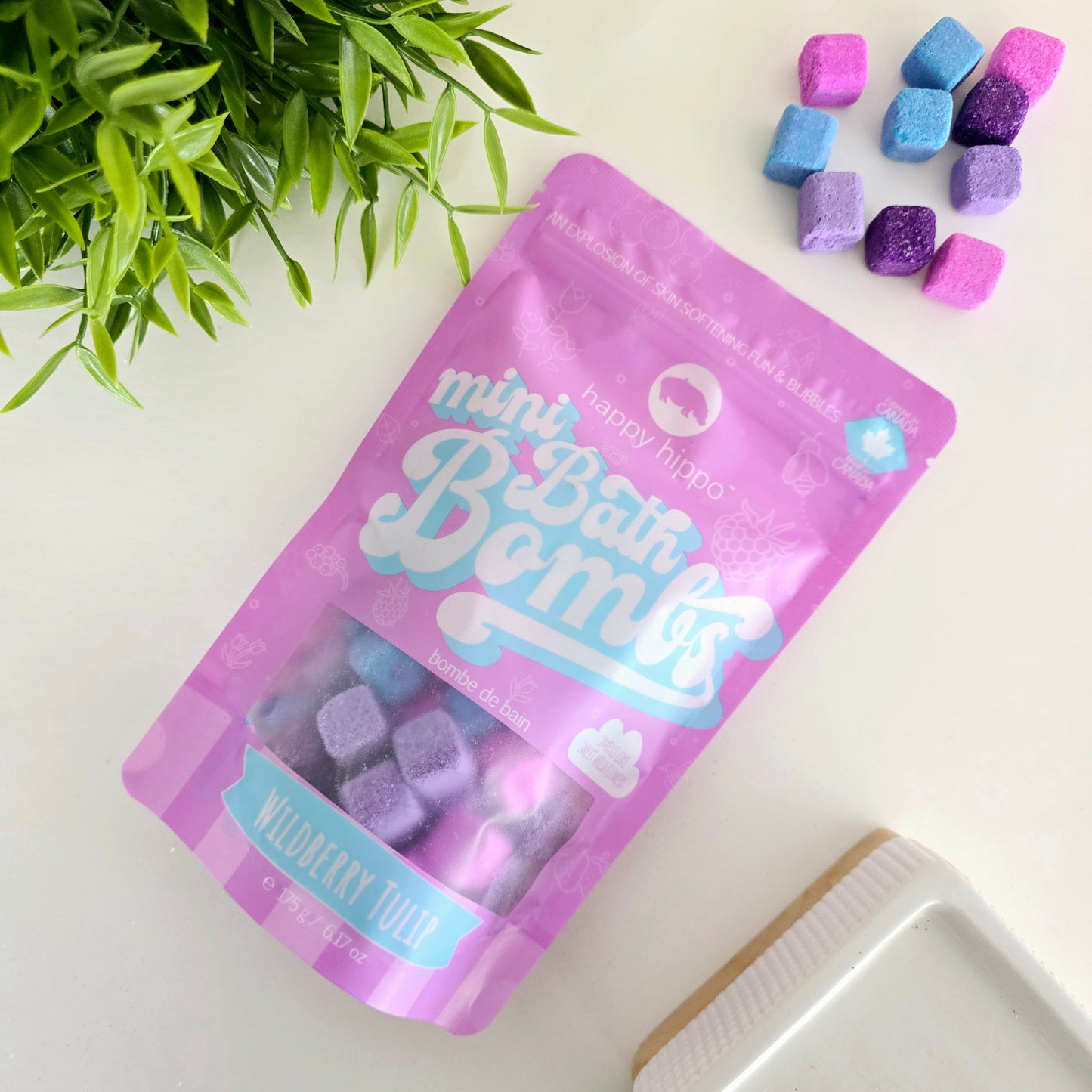 Wildberry Tulip Mini Bath Bombs