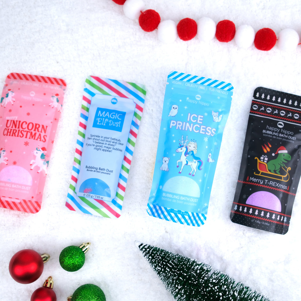 Merry & Magical Bubbling Bath Dust Set