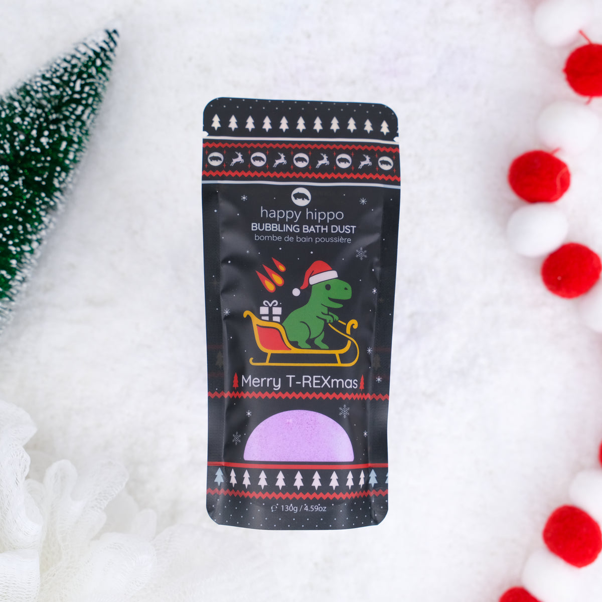 Merry T-REXmas - Bubbling Bath Dust