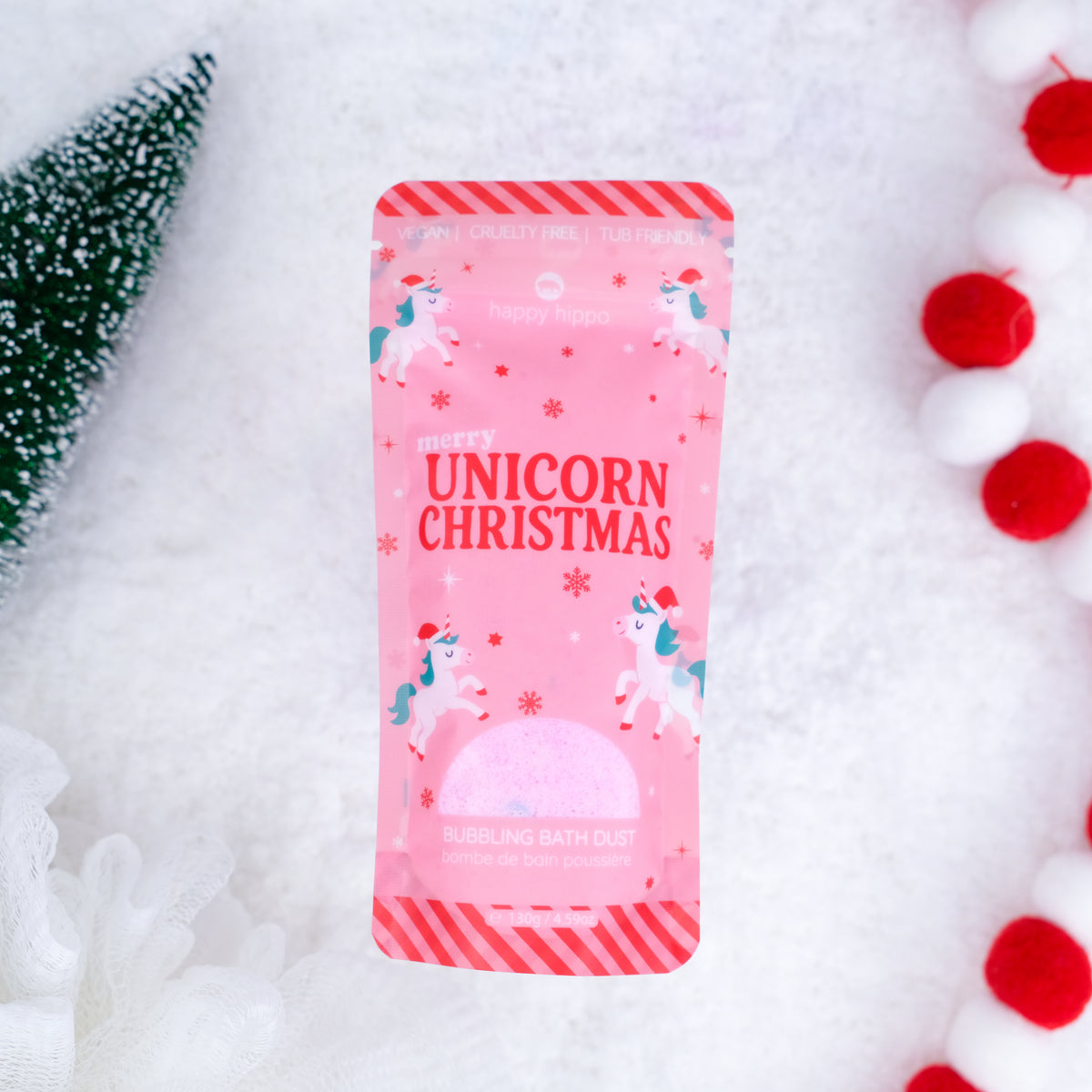 Merry Unicorn Christmas - Bubbling Bath Dust