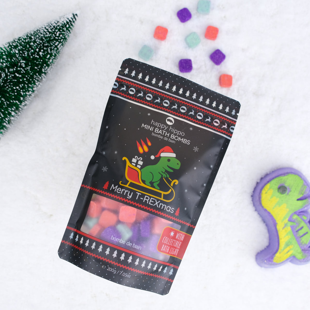 T-REXmas Mini Bombs with Bath Light
