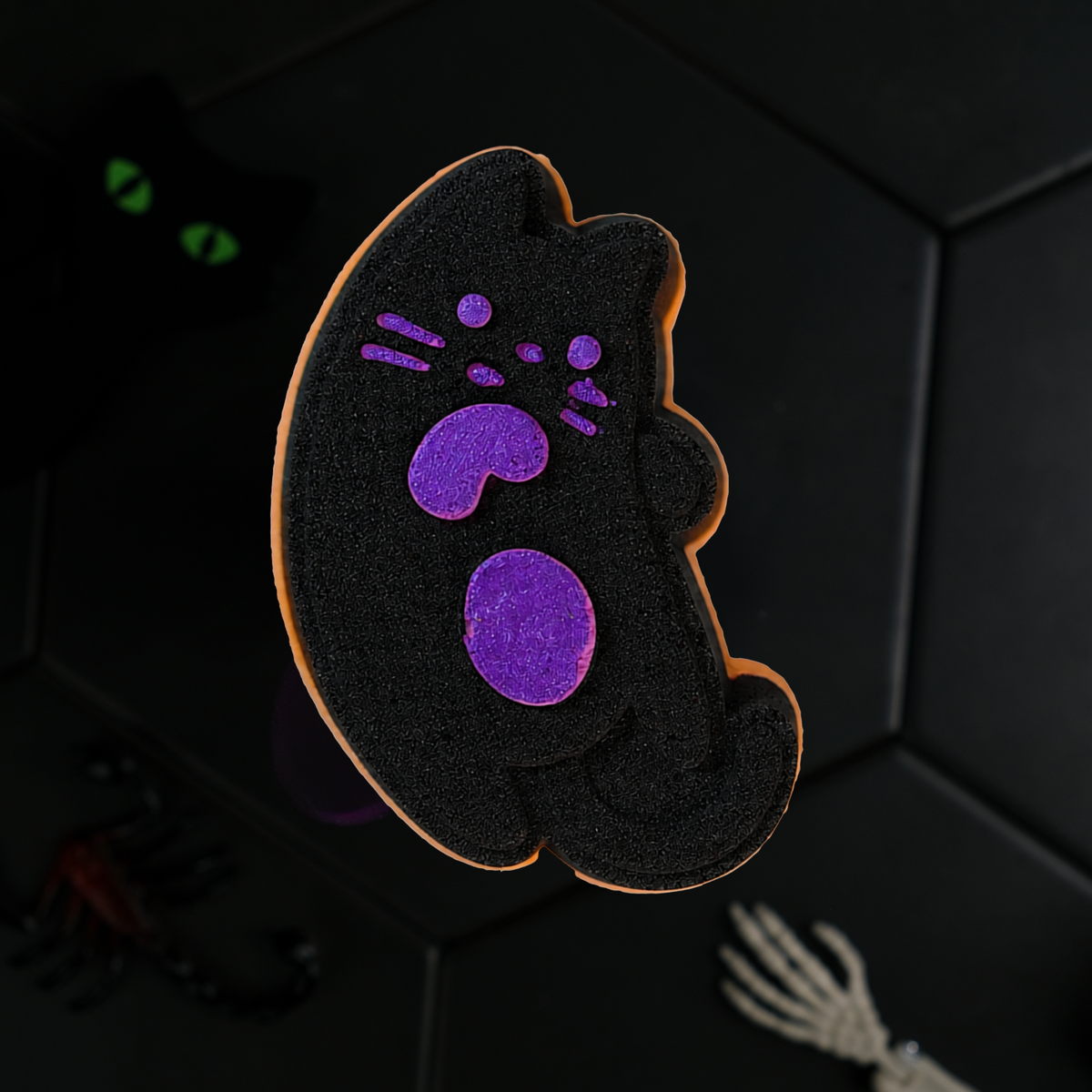 Black Cat - Bath Bomb with shoe charm