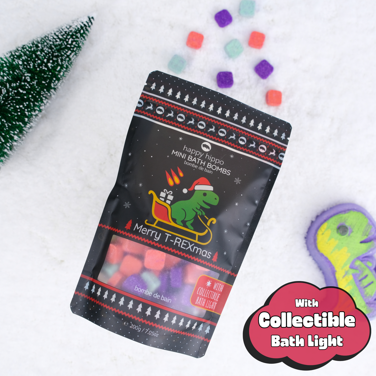 T-REXmas Mini Bombs with Bath Light