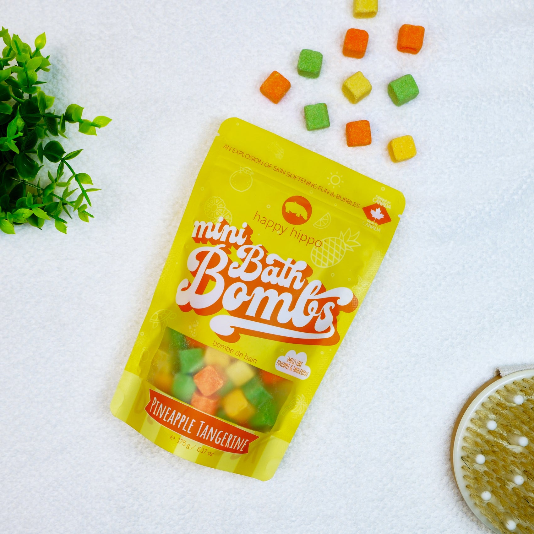 Pineapple Tangerine Mini Bath Bombs