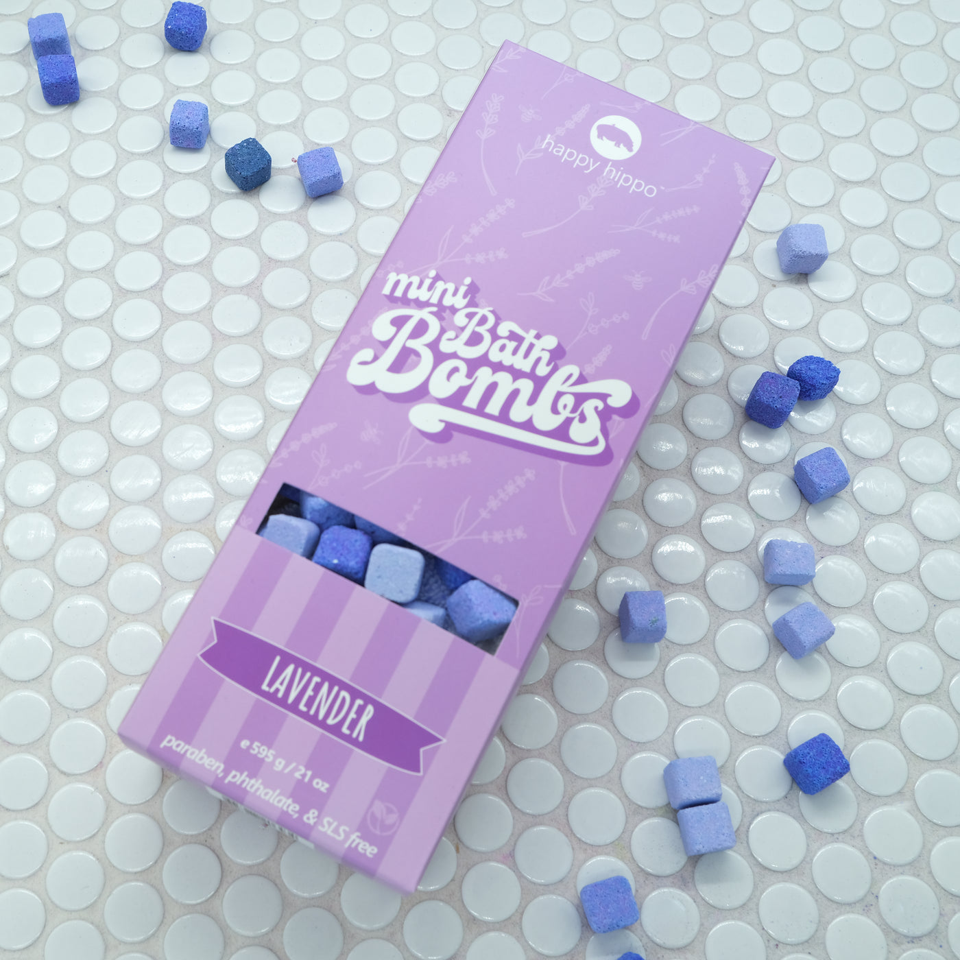 Lavender Mini Bath Bombs