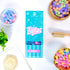 Gumdrop mini bath bombs box with white background