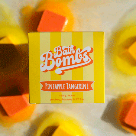 Pineapple Tangerine Cube Bombs - 12 Pack