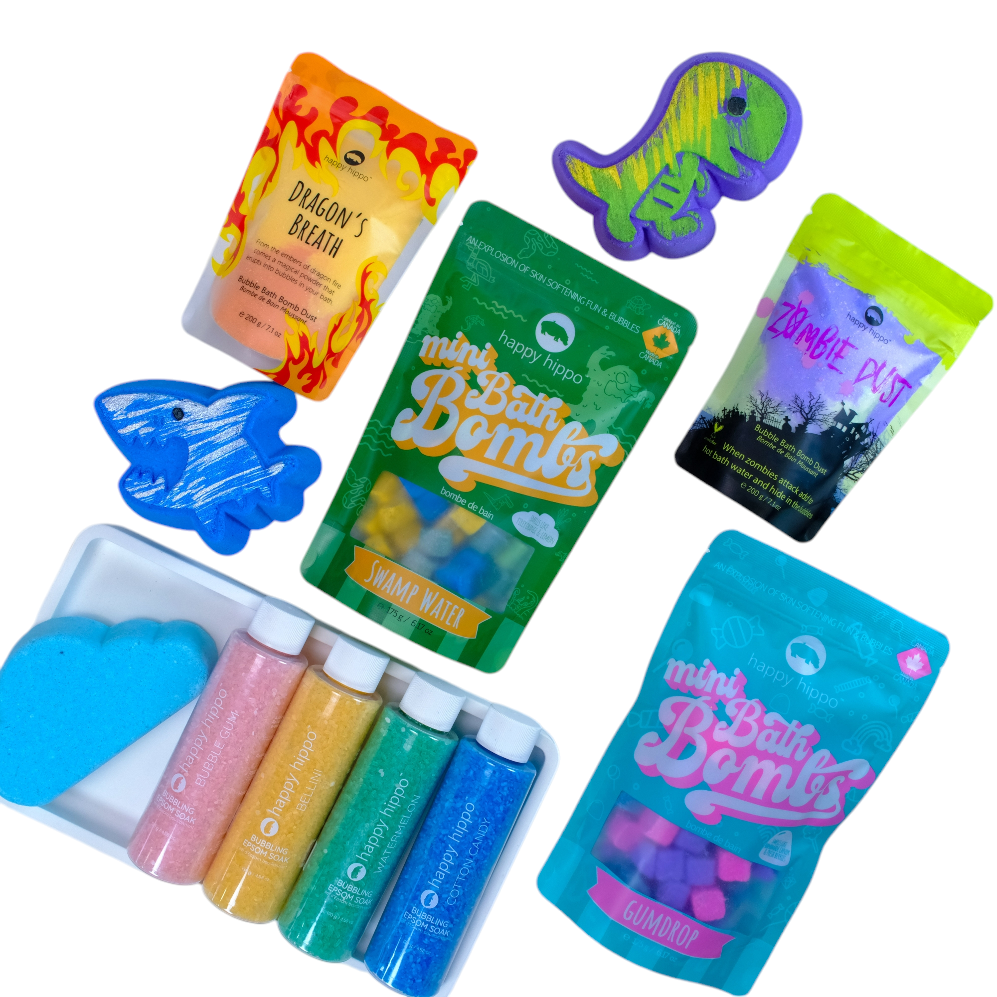 Kids Bubble Bath Fun Pack – Happy Hippo Bath Co